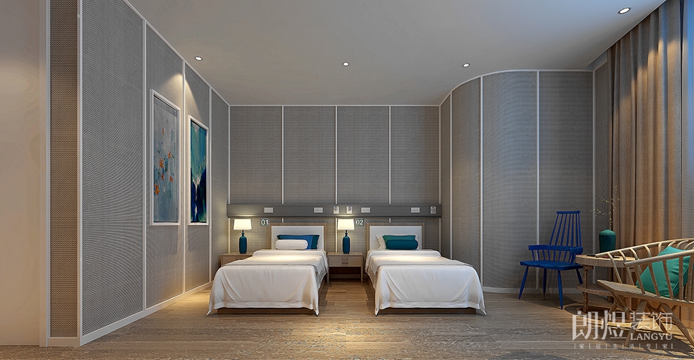 日式美容SPA會(huì)所裝修效果圖